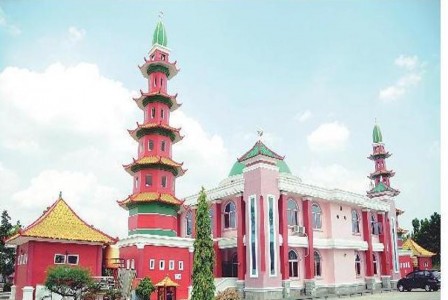 √ Masjid Cheng Ho Palembang Perpaduan 3 Negara