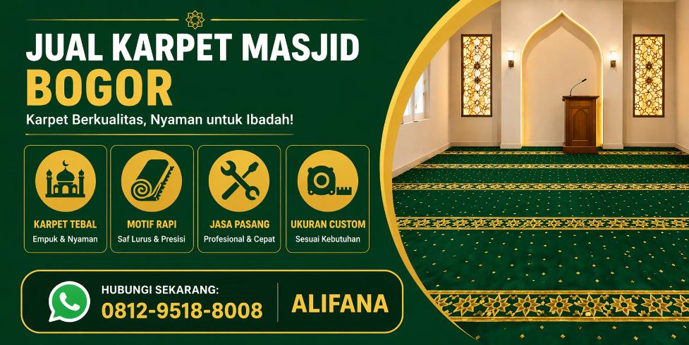 √ Karpet Masjid Bogor 2 Jual karpet masjid di bogor id