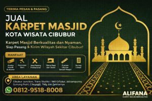 Jual Karpet Masjid Kota Wisata Cibubur