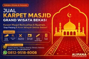 Jual karpet masjid Grand Wisata Bekasi id