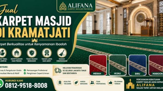 Jual Karpet Masjid di Kramatjati – Solusi Karpet Berkualitas untuk Kenyamanan Ibadah<span class="rating-result after_title mr-filter rating-result-1533">			<span class="no-rating-results-text">No ratings yet.</span>		</span>