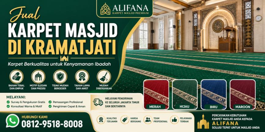 Jual karpet masjid di Kramatjati Jakarta Timur id