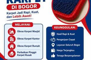 jasa obras karpet di bogor id