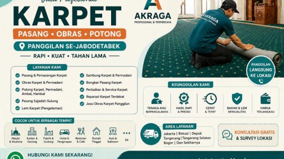 Jasa Pasang, Obras & Potong Karpet Panggilan Jabodetabek | Akraga<span class="rating-result after_title mr-filter rating-result-1539">			<span class="no-rating-results-text">No ratings yet.</span>		</span>