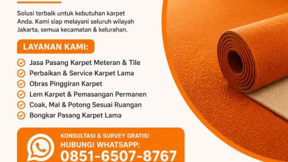 Jasa Pemasangan Karpet di Jakarta – Rapi, Cepat & Bergaransi<span class="rating-result after_title mr-filter rating-result-1430">			<span class="no-rating-results-text">No ratings yet.</span>		</span>