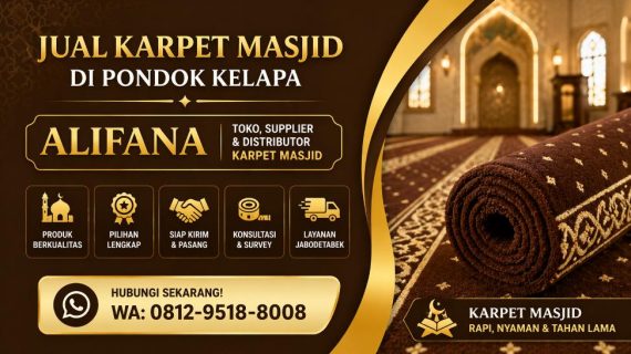 Jual Karpet Masjid di Pondok Kelapa – Harga Terjangkau & Kualitas Terbaik<span class="rating-result after_title mr-filter rating-result-1486">			<span class="no-rating-results-text">No ratings yet.</span>		</span>