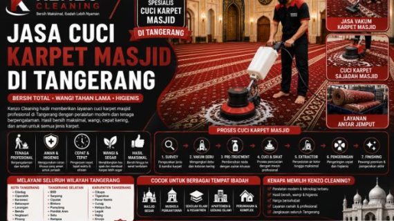 Jasa Cuci Karpet Masjid di Tangerang Profesional, Bersih Total dan Wangi Tahan Lama | Kenzo Cleaning<span class="rating-result after_title mr-filter rating-result-1659">			<span class="no-rating-results-text">No ratings yet.</span>		</span>