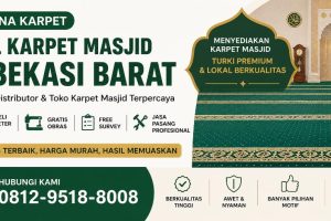 Jual Karpet Masjid di Bekasi Barat | Alifana Karpet