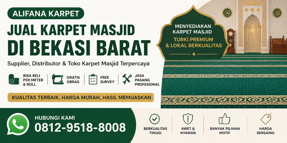 Jual Karpet Masjid di Bekasi Barat | Alifana Karpet 2 Jual Karpet Masjid Bekasi Barat id