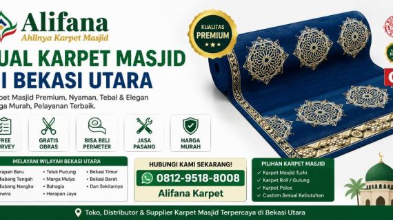 0812-9518-8008 Jual Karpet Masjid di Bekasi Utara | Alifana Karpet Ahlinya Karpet Masjid<span class="rating-result after_title mr-filter rating-result-1602">			<span class="no-rating-results-text">No ratings yet.</span>		</span>