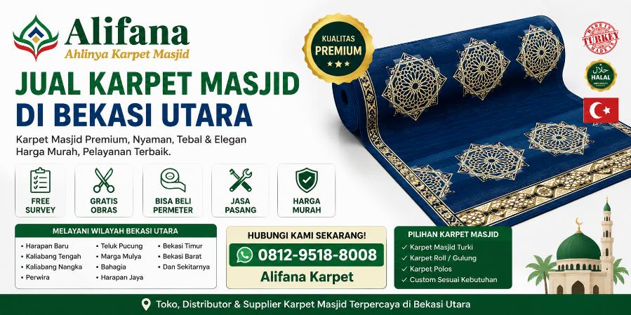 0812-9518-8008 Jual Karpet Masjid di Bekasi Utara | Alifana Karpet Ahlinya Karpet Masjid 2 Jual Karpet Masjid Bekasi Utara id