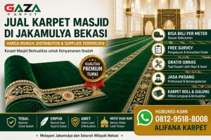 Jual Karpet Masjid di Jakamulya Bekasi Harga Murah, Distributor dan Supplier Terpercaya