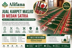 Jual Karpet Masjid Medan Satria id