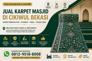 Jual Karpet Masjid cikiwul bantargebang bekasi id