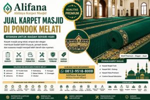 Jual Karpet Masjid pondok melati id